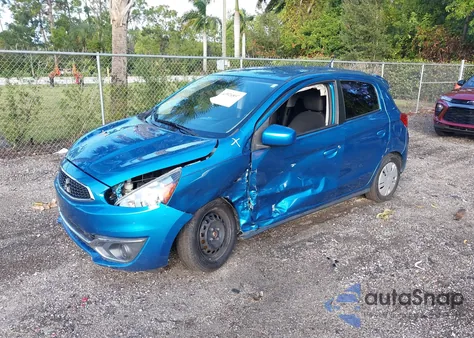 2020 Mitsubishi Mirage Es z USA, uszkodzony, nr VIN ML32A3HJ3LH004573